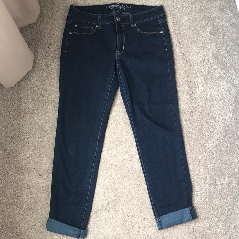 American Eagle Dark Wash Skinny Jeans